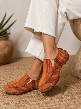 Casual Multicolor Hippie Surf Men 7.5 WMN 9 Canvas Slip-On Comfy Shoes Summer